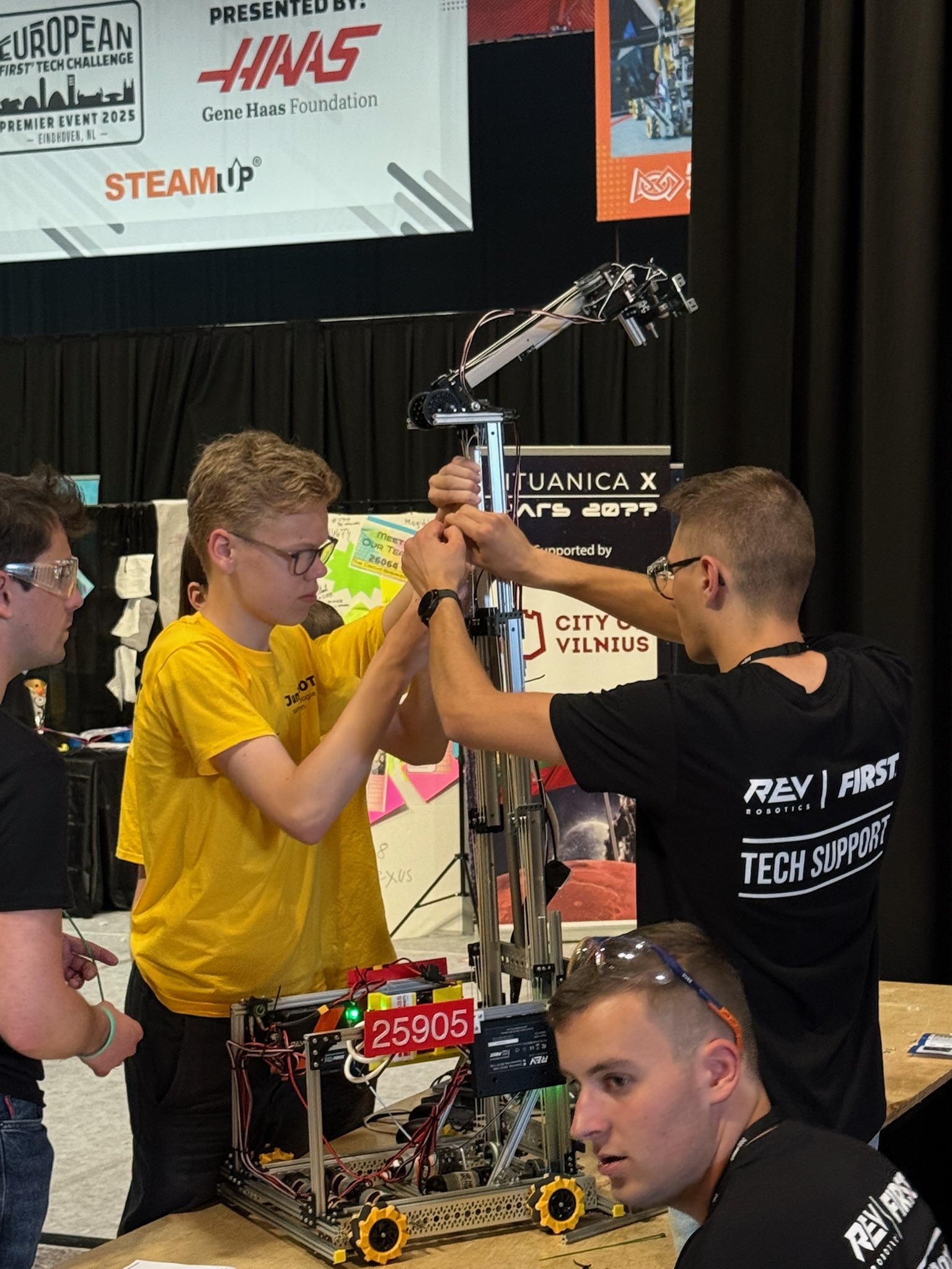 klaar om weg te rijden